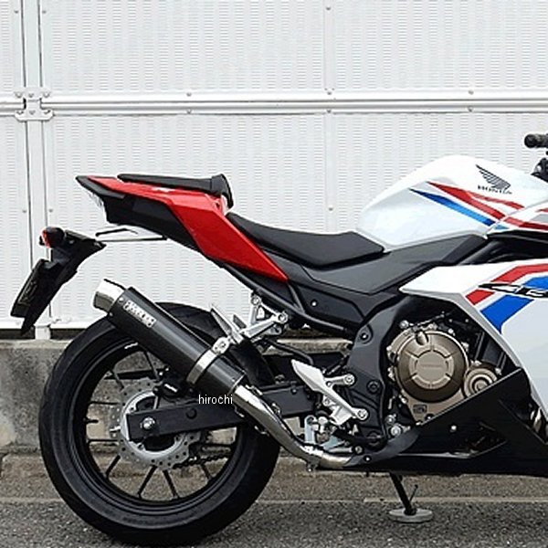スリップオンマフラー JMCA 16年以降 CBR400R、CBR400R ABS カーボン