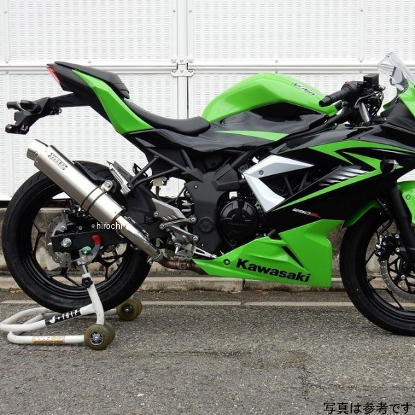 スリップオンマフラー JMCA Ninja250SL チタン