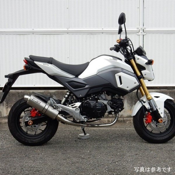 フルエキゾースト JMCA ダウンタイプ 16年以降 GROM ステンレス/チタン