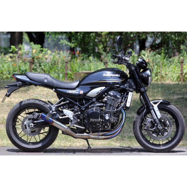 フルエキゾースト パワーボックス フル4in1 Z900RS チタンブルー