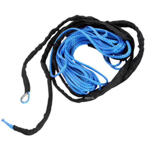 ウインチロープ 3/16インチ(4.7mm)X50フィート(15m) 青