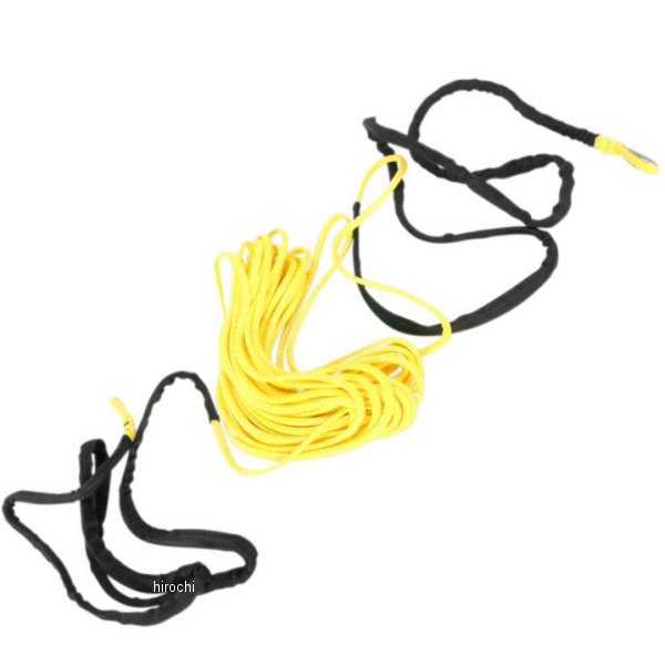 ウインチロープ 1/4インチ(6.3mm)X50フィート(15m) 黄