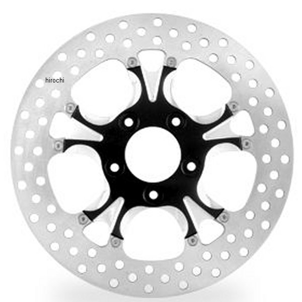 0133-1522WRAS-CH  ブレーキローター 11.5インチ フロント 左または右 ラス クローム