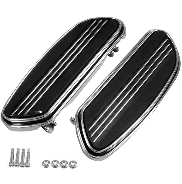 フットボード 86年-17年 FLH、FLT クローム