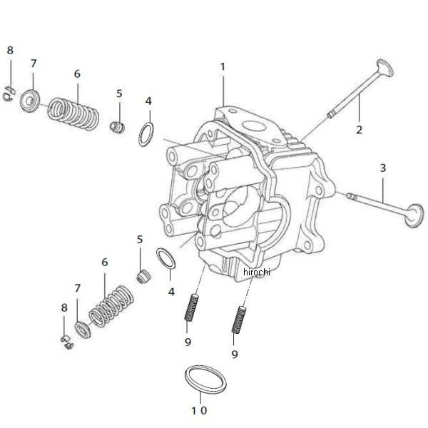 Rステージヘッドキット モンキーFI
