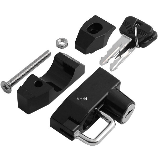 ヘルメットホルダーセット タイプ2 φ25.4 黒