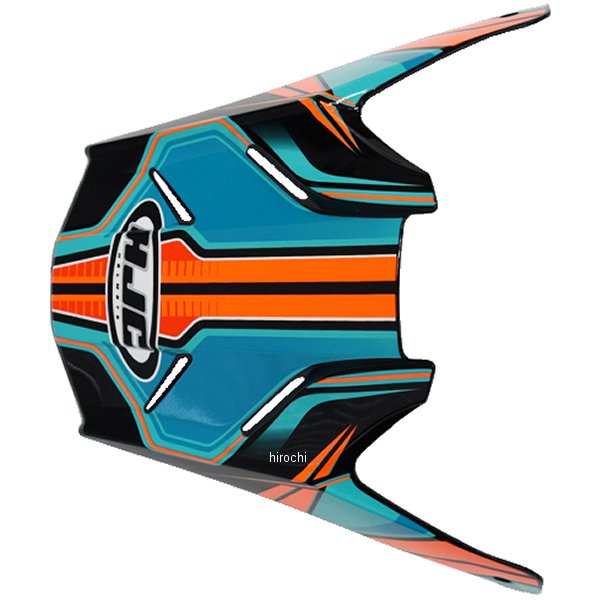 バイザー FG-MX ピストン用 アクア/オレンジ