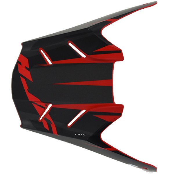 バイザー FG-MX アクシス用 黒/赤