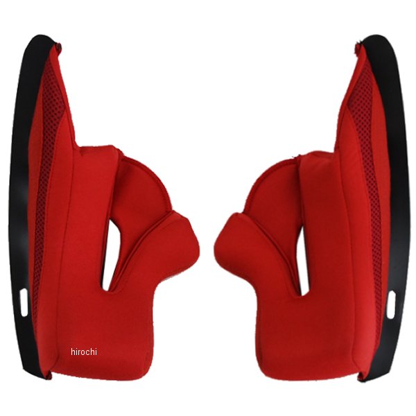 チークパッド FG-MX 赤 37mm S/Lサイズ