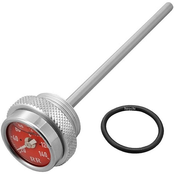 RRディップスティック油温計 SR500/400 赤