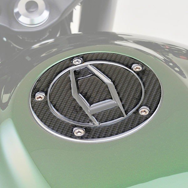 フューエルキャップパッド KAWASAKI カーボン