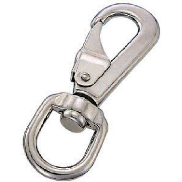 B121 849-0762  ステンレス アイスナップ 線径5mm 長さ90mm