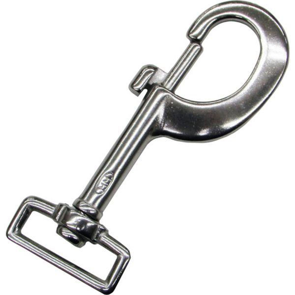 B3061 418-5789  フック ステンレス スイベルベルト ナスカン 長さ90mm