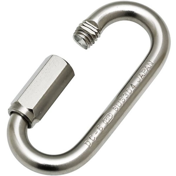 B3085 525-6750  ステンレス DCリングキャッチ 線径8mm 長さ63mm