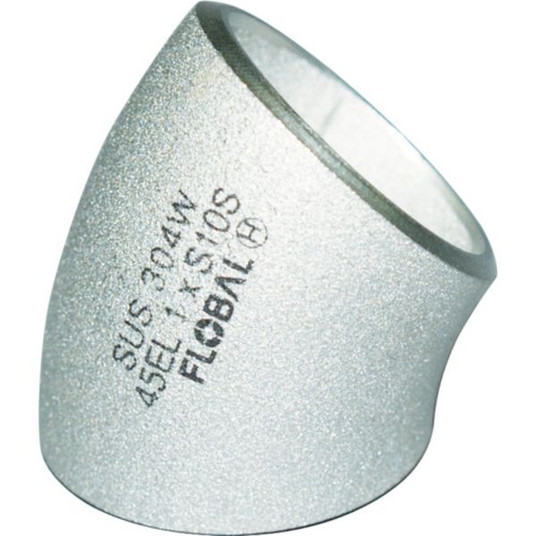 ４５°エルボ（ロング）Ｓ１０Ｓ　０９１０００２３