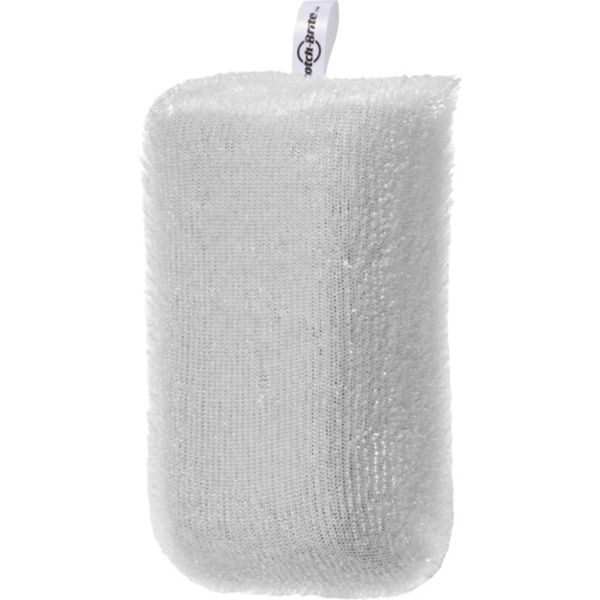 B53K  スコッチブライト バスシャイン ロングパイルネットスポンジ グレー