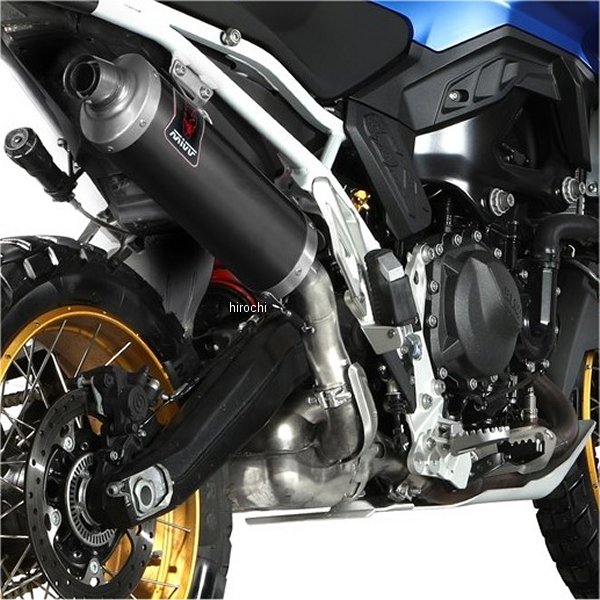 スリップオンマフラー DAKAR 24年-25年 F900GS ステンレスブラック