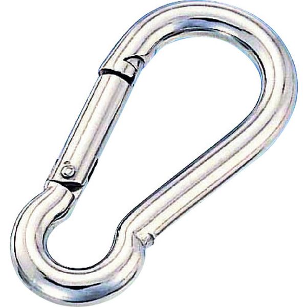 B097 849-0733  ステンレス スナップフックB型 線径6mm 長さ61mm