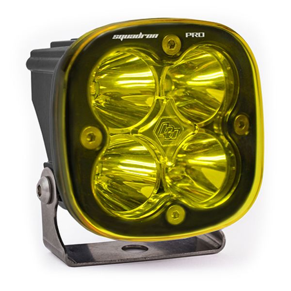 Squadron Pro Spot Pattern Black LED Light Pod - Amber