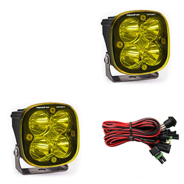Squadron Sport Work/Scene Pair LED Light Pods - Amber