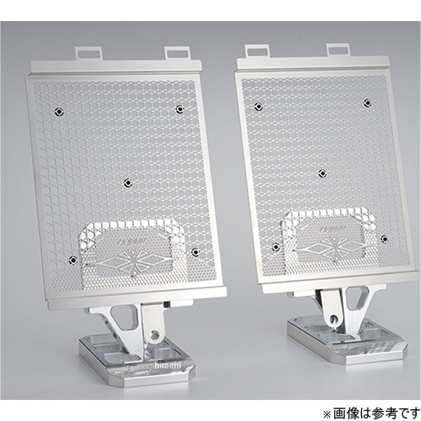 アールズギア ラジエターコアガード 23年以降 BMW R1300GS 、24年以降 BMW GS-ADV シルバー