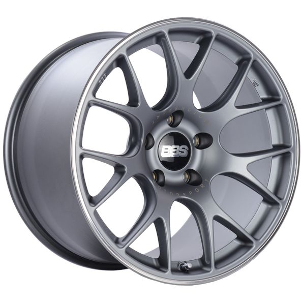 CH-R 19x12 5x130 ET45 CB71.6 Satin Titanium Polished Rim Protector Wheel