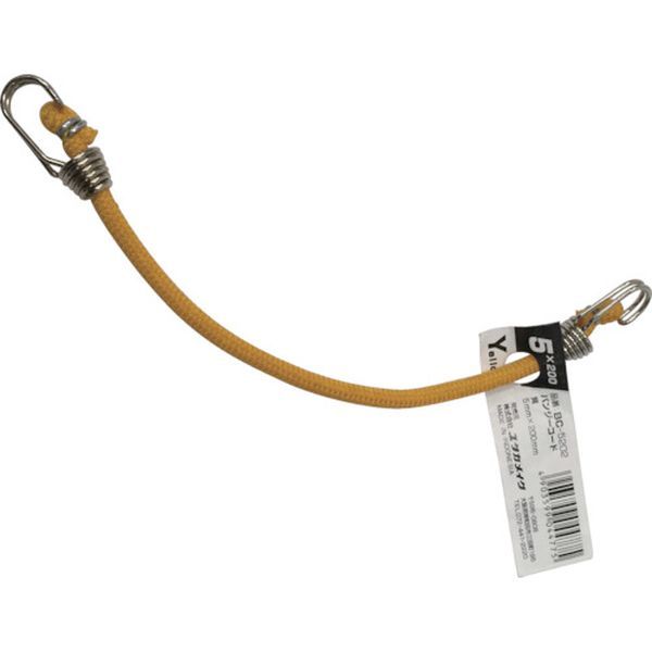 バンジーコード 5mm×200mm 黄