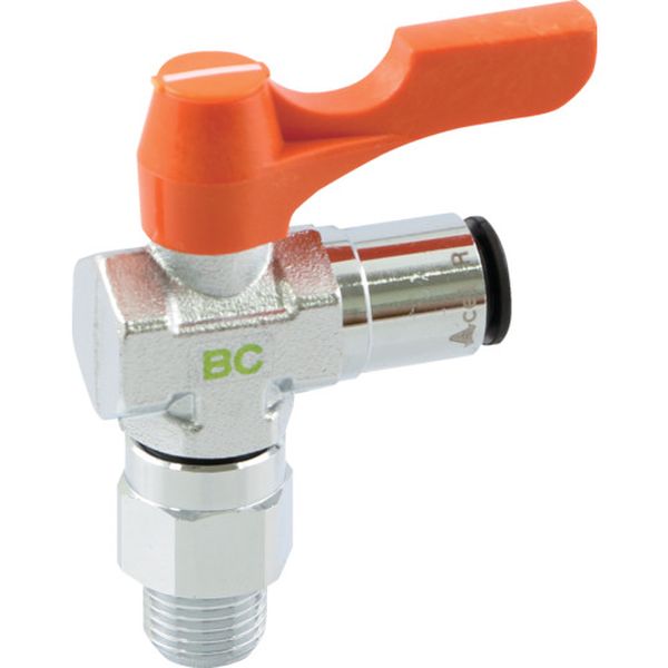 BC8106R  外ネジ×ワンタッチチューブ(RoHS指令相当品) PT1/8×φ6