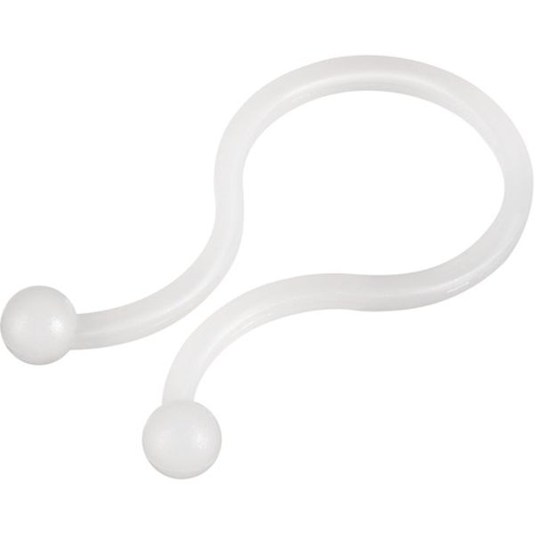 ケーブルクリップ25個入り 結束径18mm ホワイト