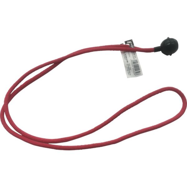 ゴム　ボール止めバンジーコード　５ｍｍ×６００ｍｍ　赤