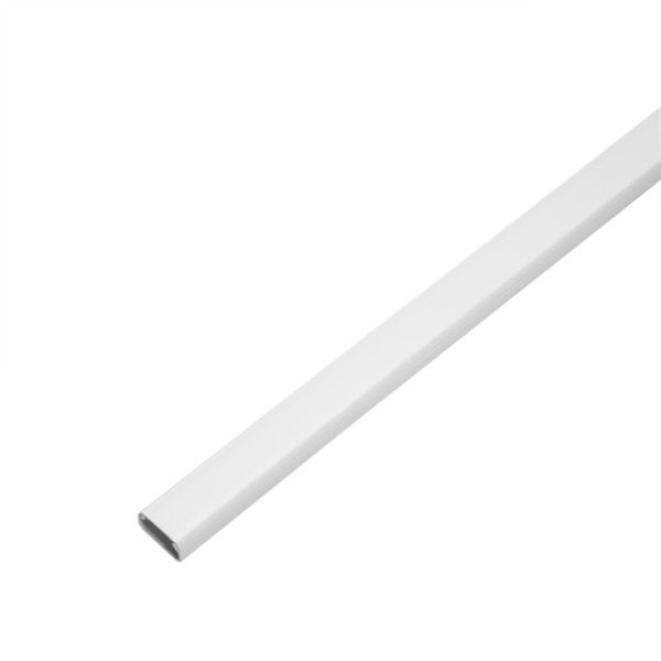 BCMW1SF22WHP 453-8175 壁用フラットモール ストレート両面テープ付1m 幅22mm ホワイト