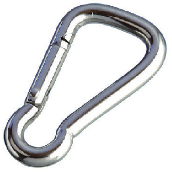 BD5 849-1114  ステンレス スナップフックBD型 線径5mm長さ50mm