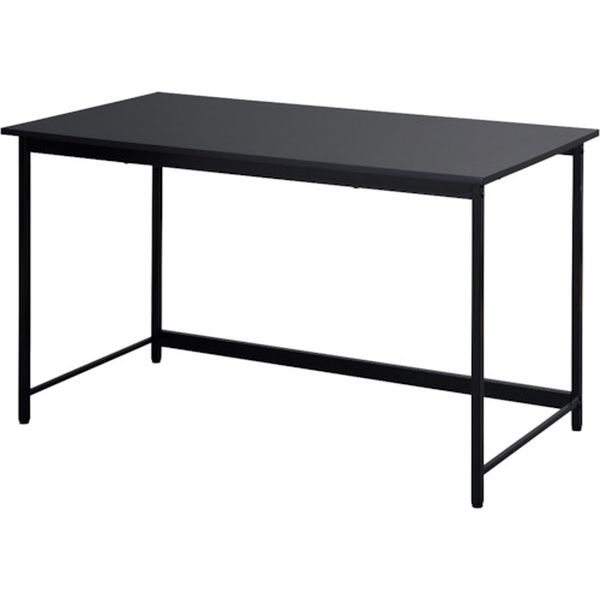 BDK1260BB 258-1174 288277 ベーシックデスク 1200×600 ブラック/ブラック