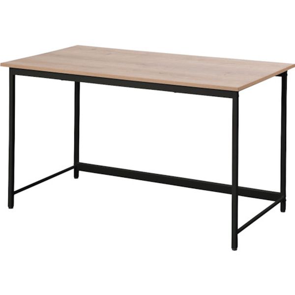 BDK1260NB 258-1177 288276 ベーシックデスク 1200×600 ライトナチュラル/ブラック