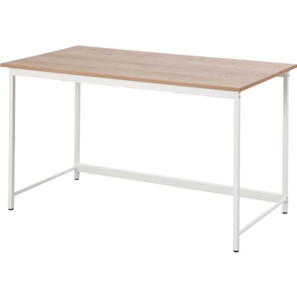 BDK1260NW 258-1179 288275 ベーシックデスク 1200×600 ライトナチュラル/ホワイト