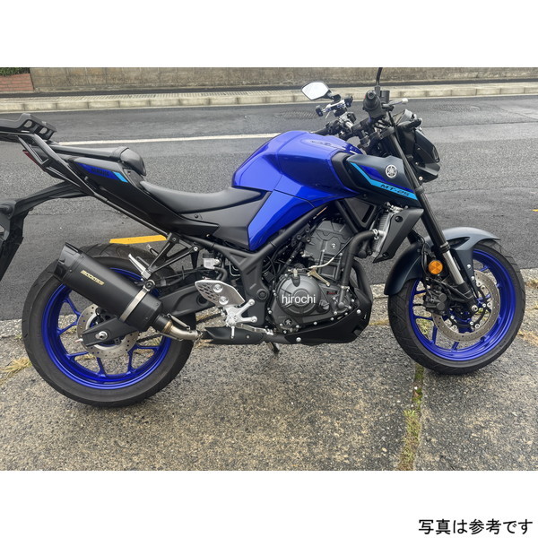 【New】 JMCA スリップオンマフラー タイプS 25年 ヤマハ YZF-R3 ブラック