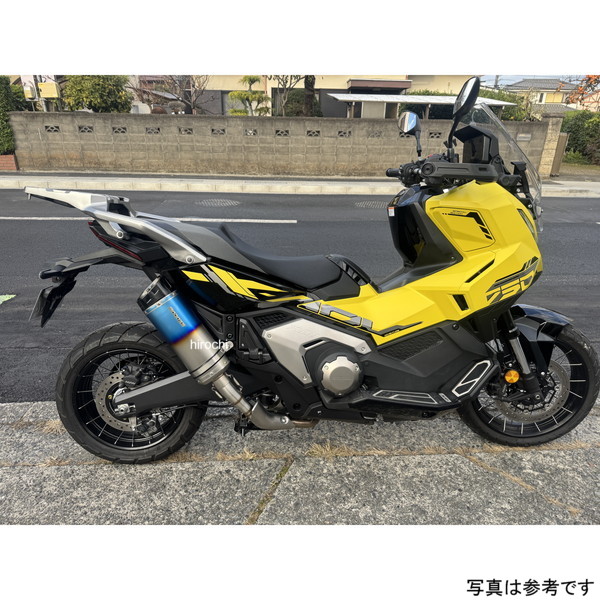 【New】 JMCA スリップオンマフラー タイプS 25年 ホンダ X-ADV マットブルー センタースタンドストッパー付き