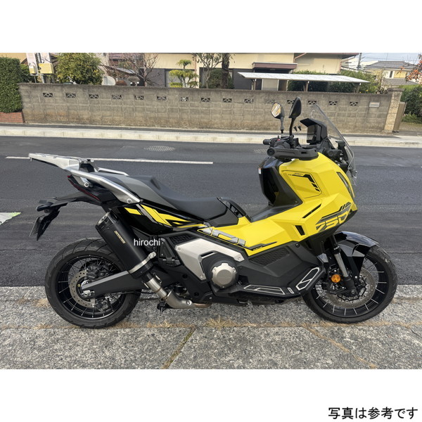 【New】 JMCA スリップオンマフラー タイプS 25年 ホンダ X-ADV ブラック センタースタンドストッパー付き