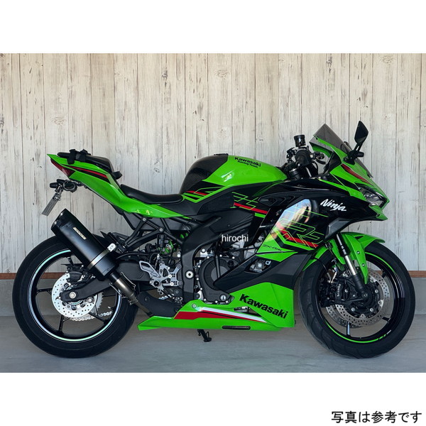 ブラック スリップオンマフラー タイプS 24年-25年 ニンジャ ZX-4R SE JMCA