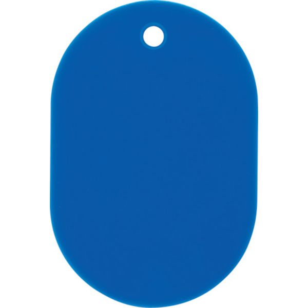 番号札 大 無地 25枚 青