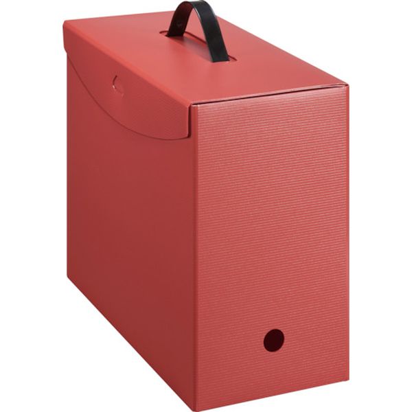 BF42TR 441-2381  ボックスファイル BF-42T レッド