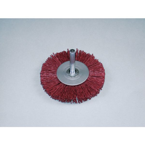 BGF504  軸付ホイールブラシ ユニロングリット 50x13x6x35 ＃60 5個入り
