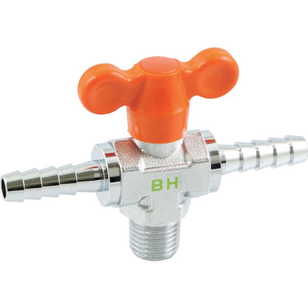 BH5288R  外ネジ×ホース口(Lポート)(RoHS指令相当品) PT1/4×φ8×φ8