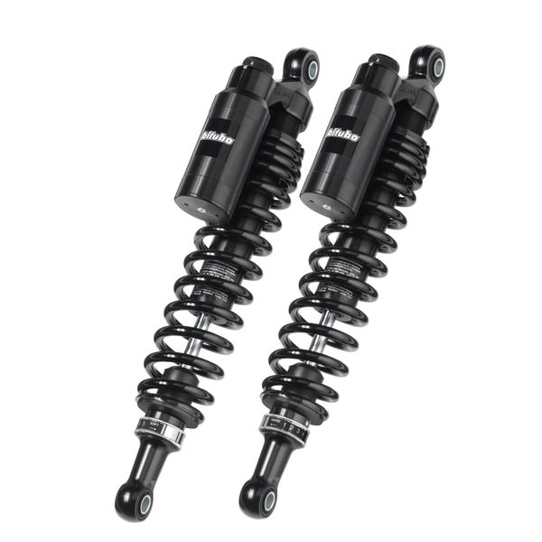 Bitubo WMT0 Twinshocks Adj.: Spring Preload, Reb., Comp., Length 356mm, Piggyback Tank, Dk Edition
