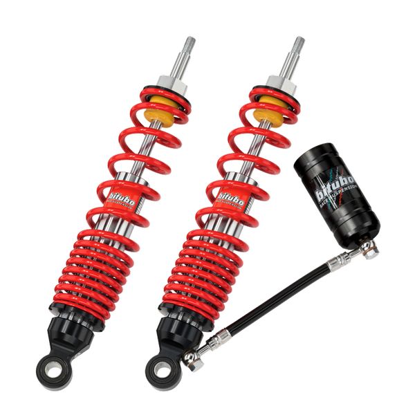 Bitubo WMI0 Twinshocks Adjustable: Spring Preload, Length 322mm