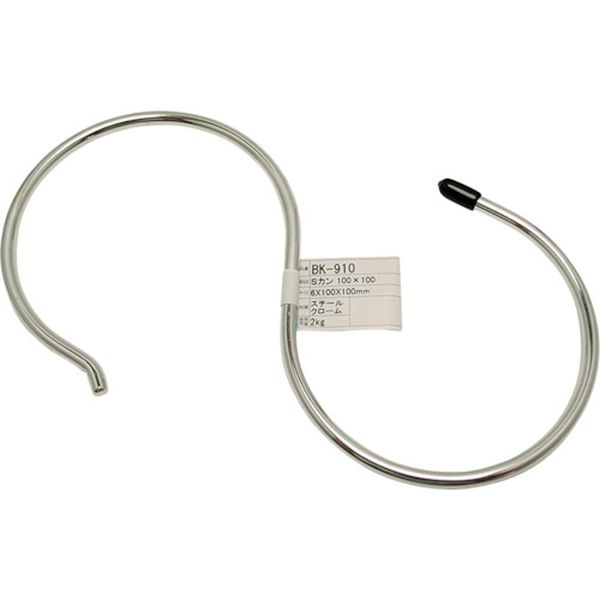 BK910 333-6629  Sカン100×100 クローム 6X100X100