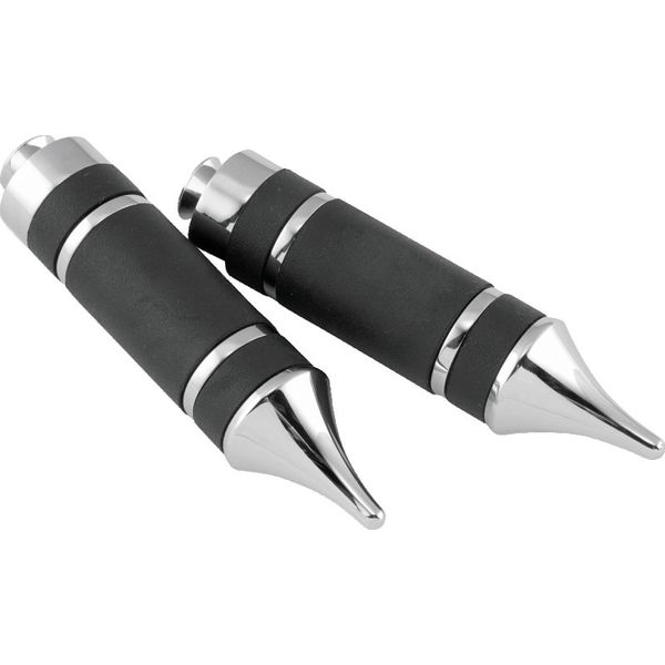 Bikers Choice Chrome Gladiator Replacement Toe Pegs Pr