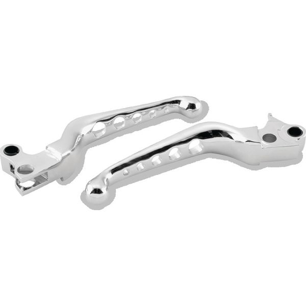 Bikers Choice 96-16 BigTwin 96-03 XL Chrome O Series Holed Lever Set Cable Clutch Only