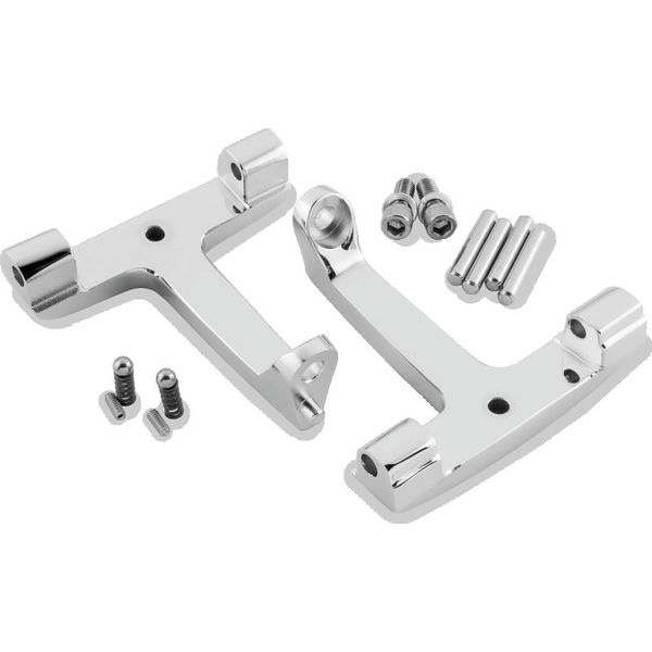 Bikers Choice 93-20 FLH FLT Chrome Passenger Floorboard Bracket Replaces H-D 53070-00A
