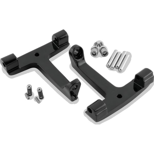 Bikers Choice 93-20 FLH FLT Black Passenger Floorboard Bracket Replaces H-D 53070-00A